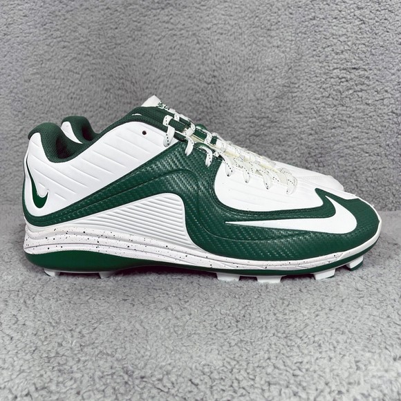 Nike Air MVP Baseball Mens Size 16 Baseball Cleats Shoes Green White main image 5